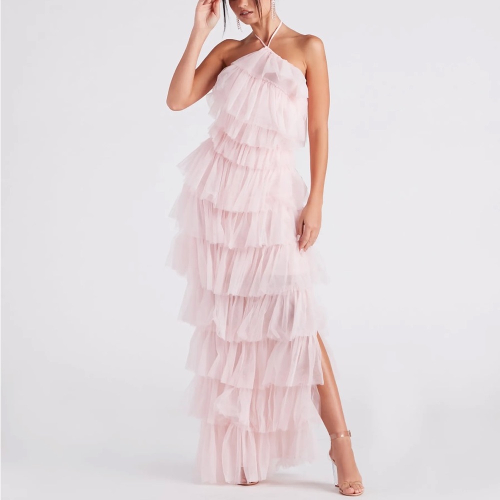 Pink Tulle Dress